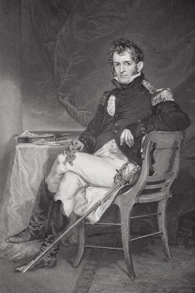 Portrait of David Porter (1780-1843) by Alonzo Chappel
